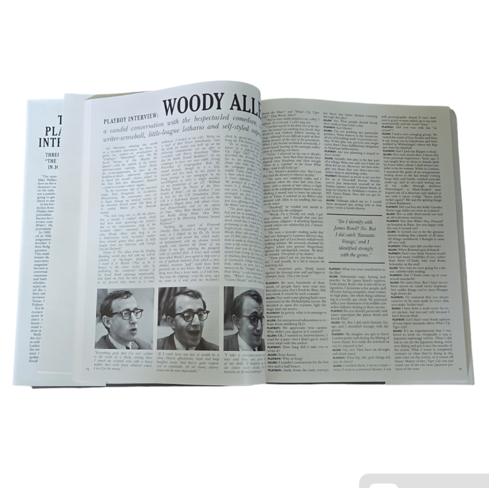 The PLAYBOY Interview The Best of Three Decades  1962-1992 Hardcover - Picture 15 of 16